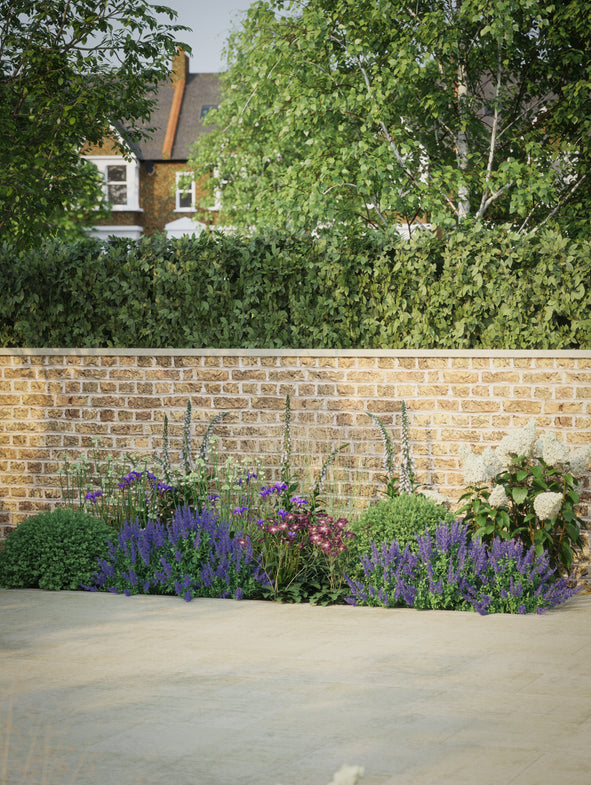 Soto House has plants for year round interest and is a classic garden design.